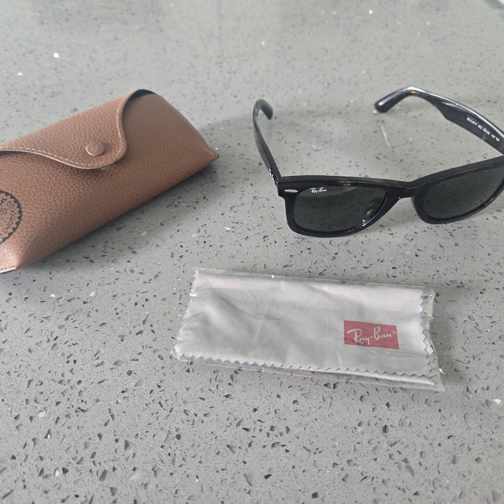 Ray-Ban Black Sunglasses with Case